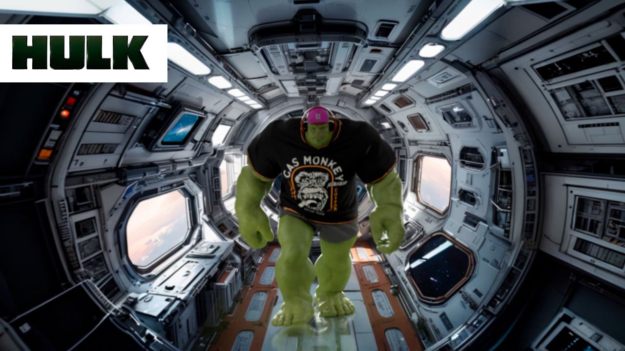 Hulk Space Animation